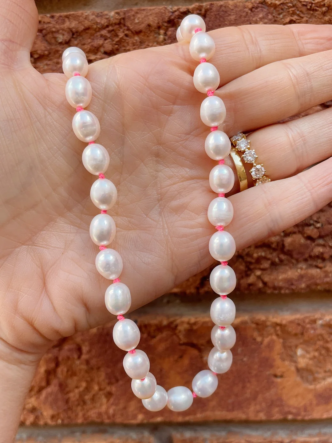 10k Rice Pearl Strand - Image 11