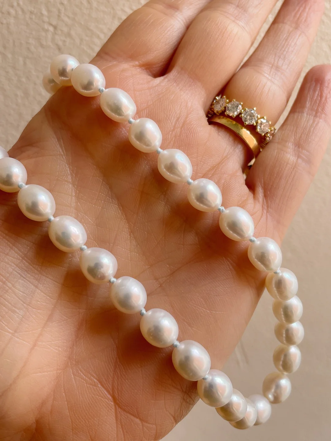 10k Rice Pearl Strand - Image 12