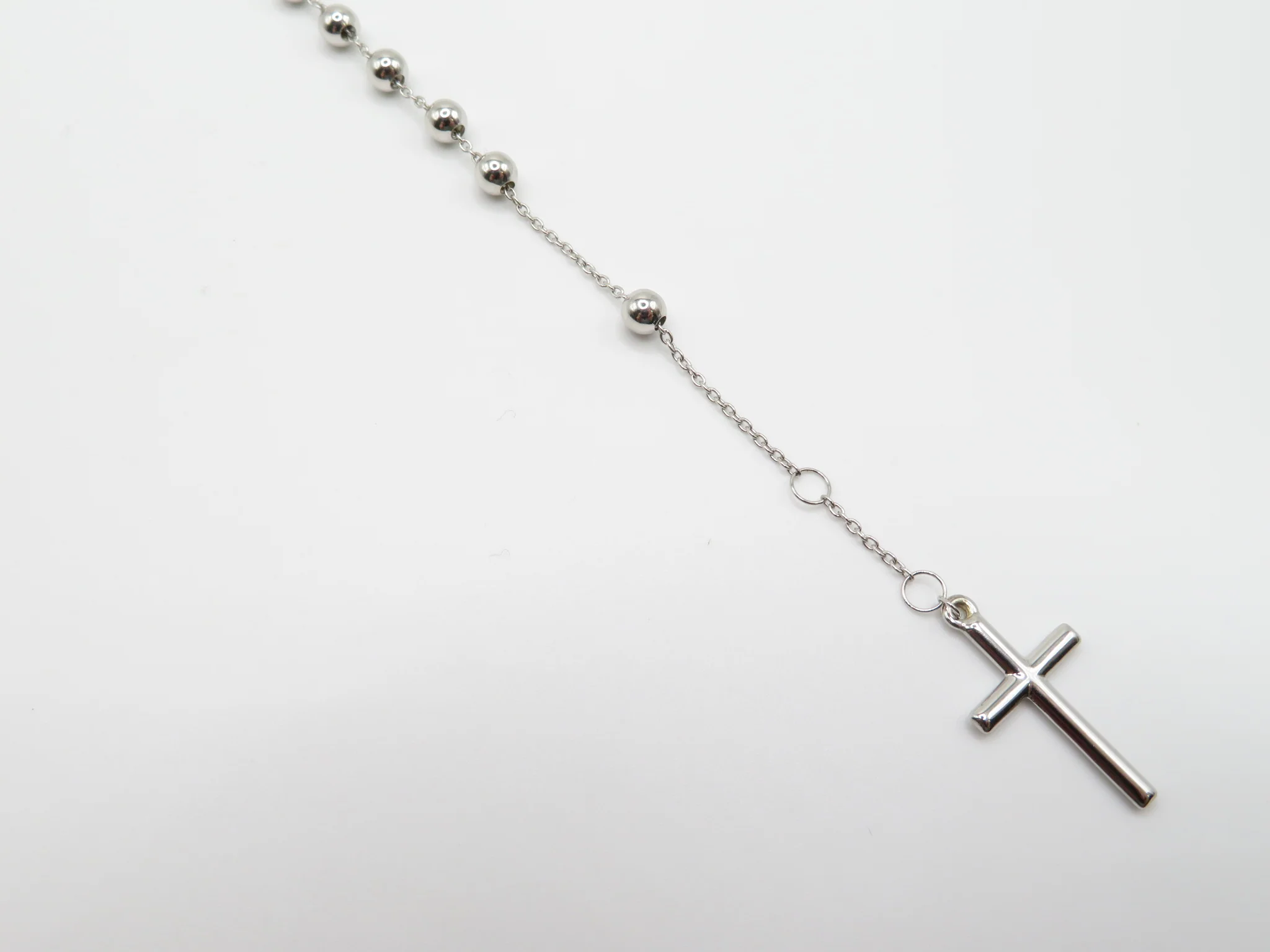 10k Yellow Gold Rosary Bracelet - Image 8