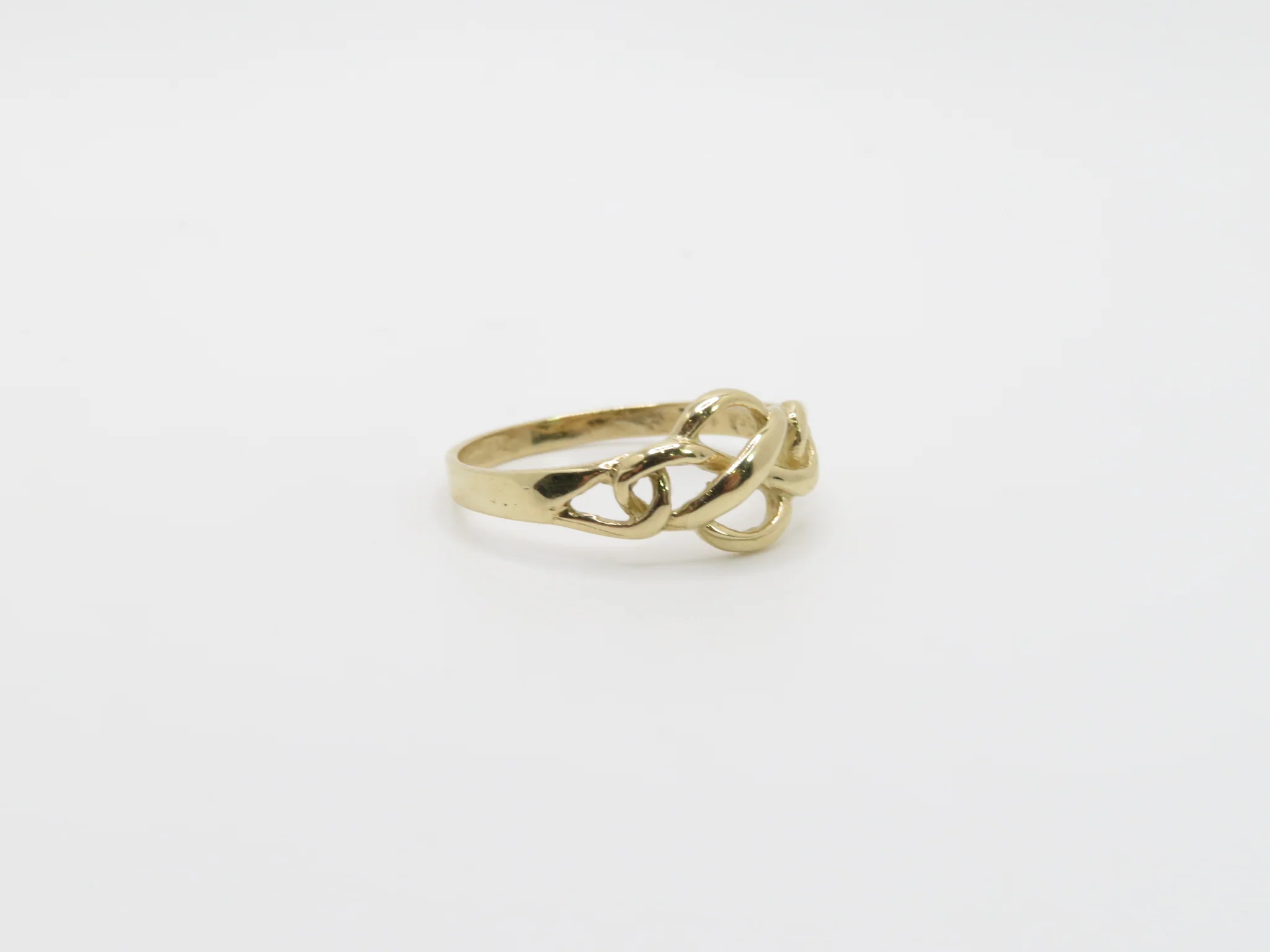 10k Yellow Gold Celtic Ring - Image 2