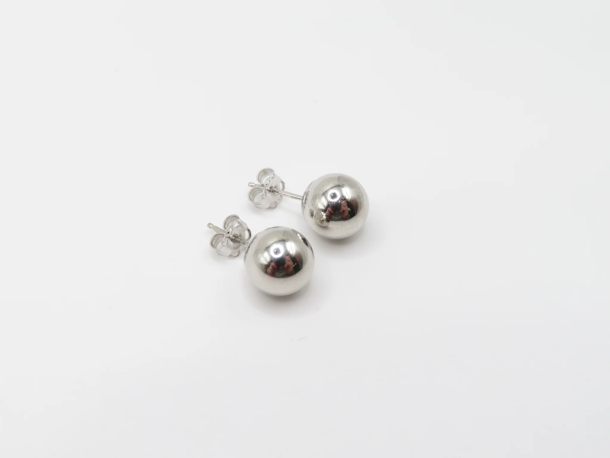 14k Ball Stud Earrings - Image 10