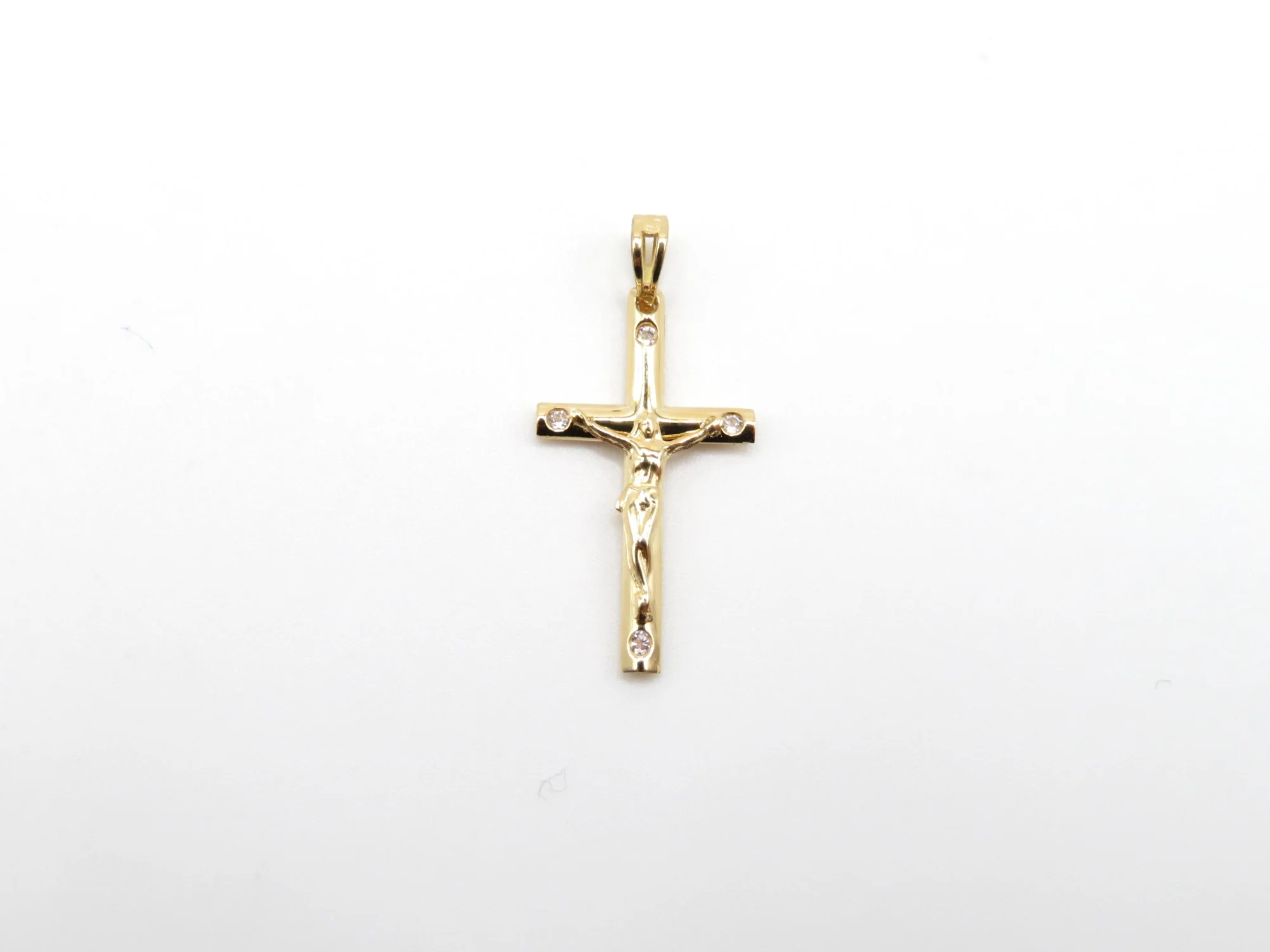 19.25k Yellow Gold Decimal Cross