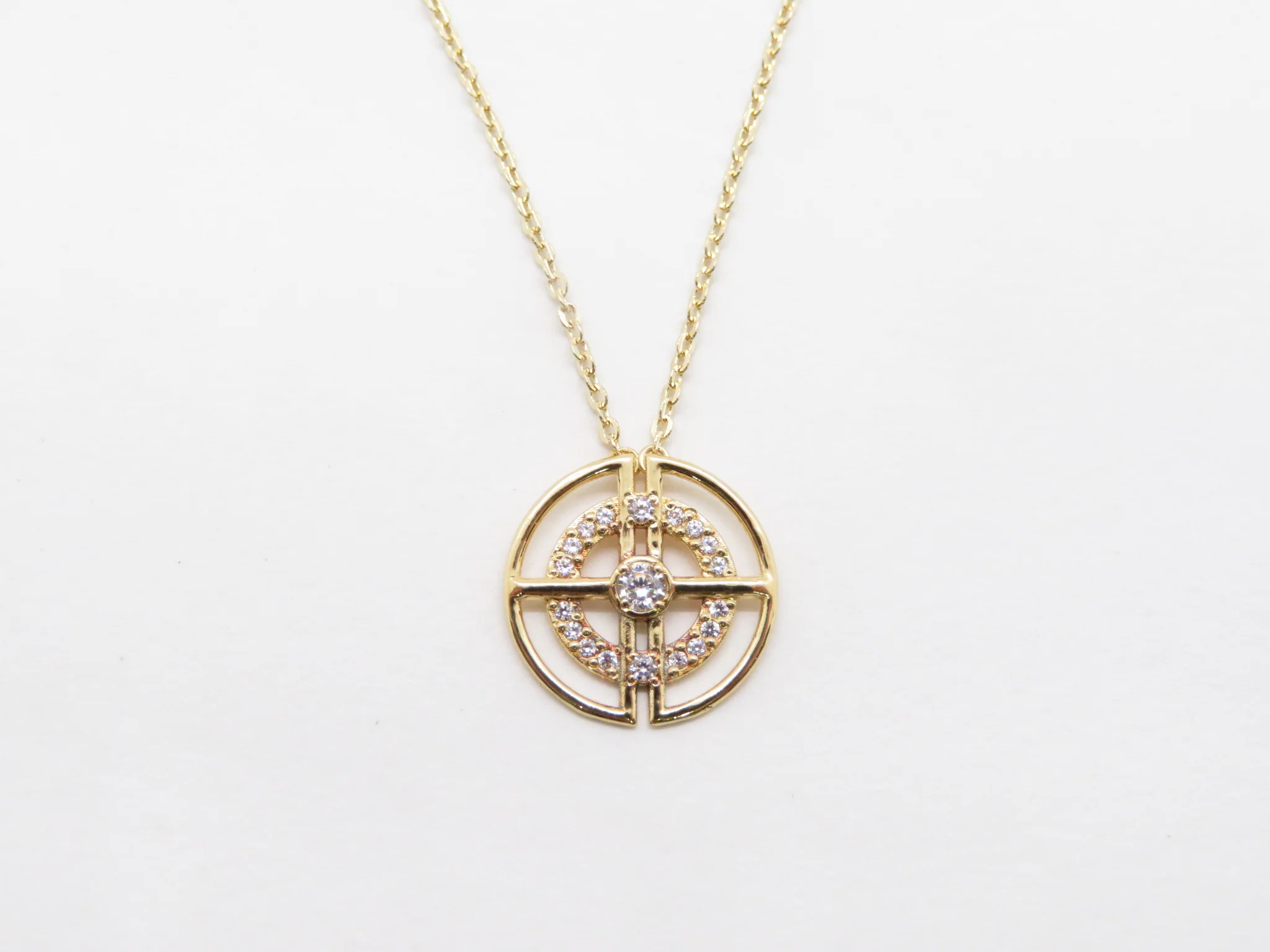19.25k Yellow Gold Meridian Necklace