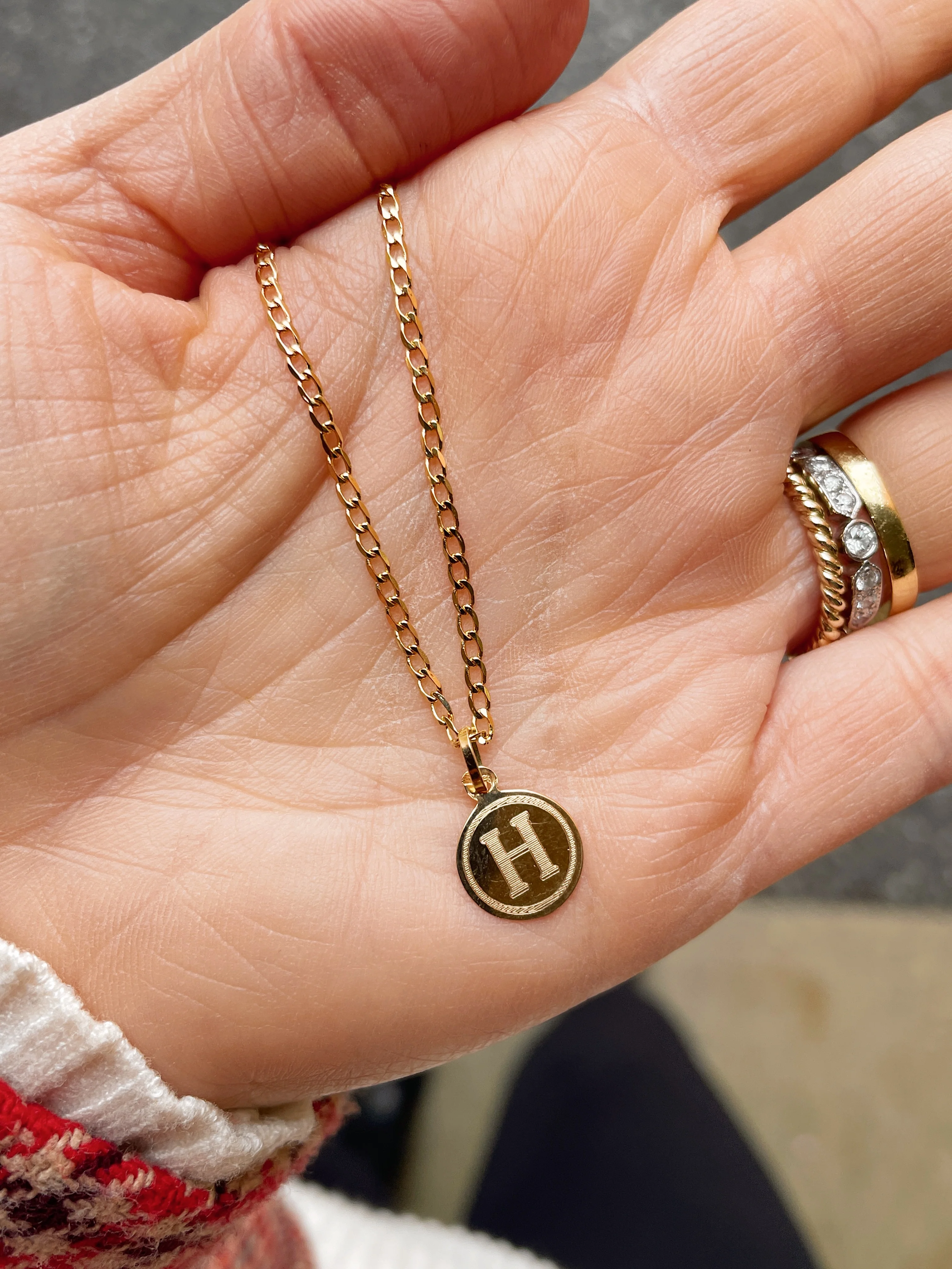 19.25k Yellow Gold Open Curb Chain - Image 5