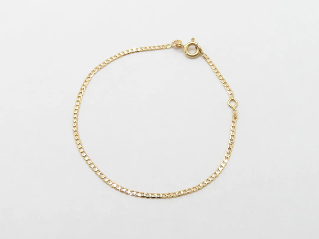 19.25k Yellow Gold Open Link Bracelet - Image 3