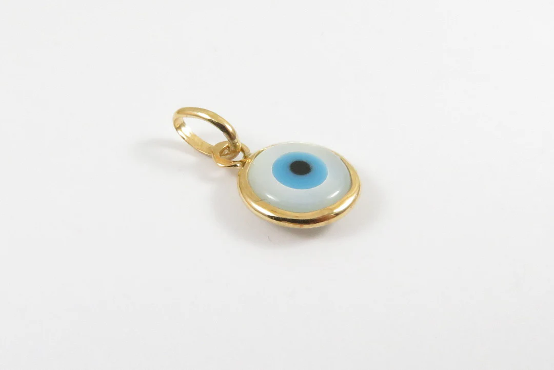 19.25k Yellow Gold Mati Charm