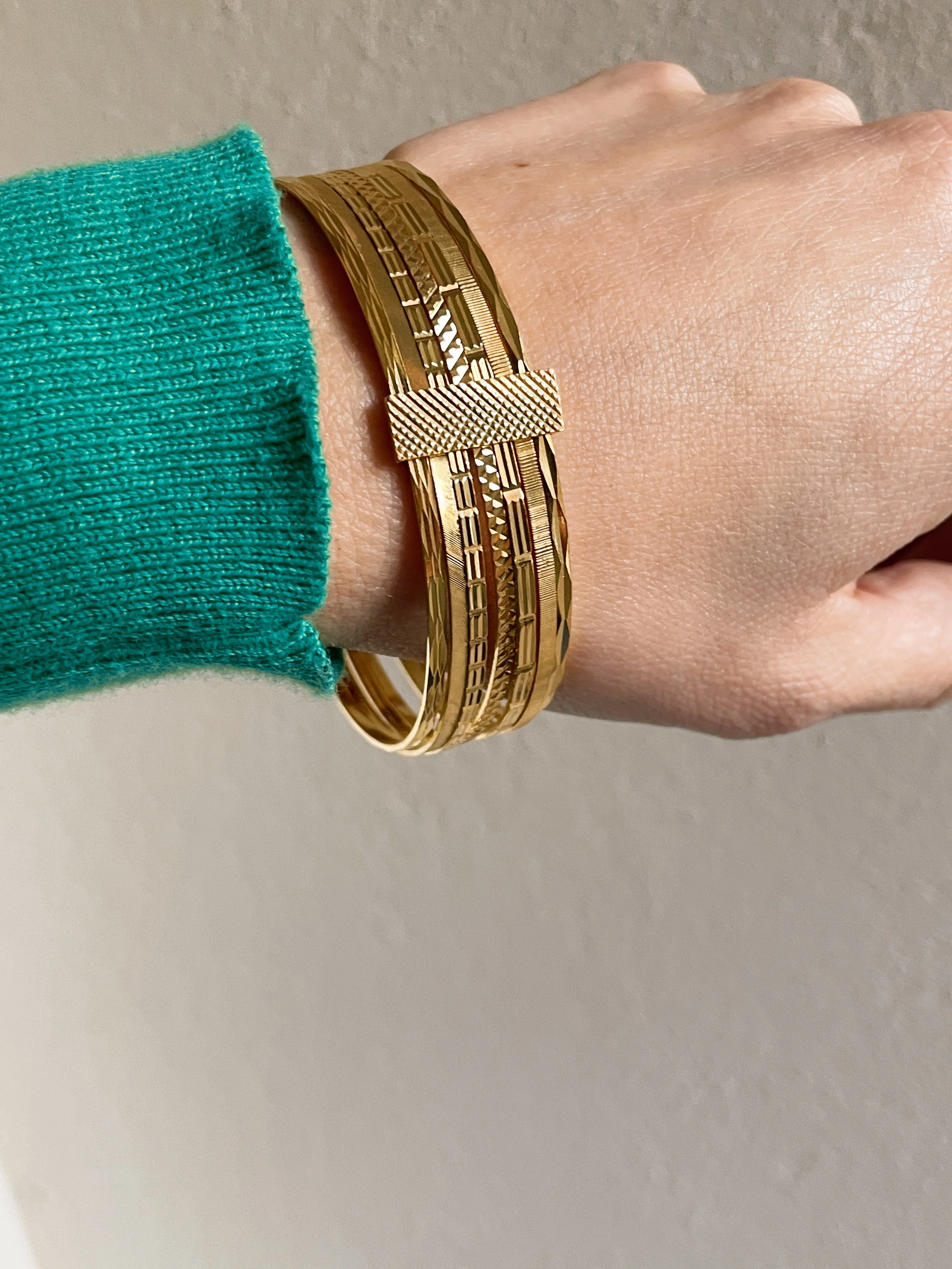 Sterling Silver Seven Day Bangle - Image 3