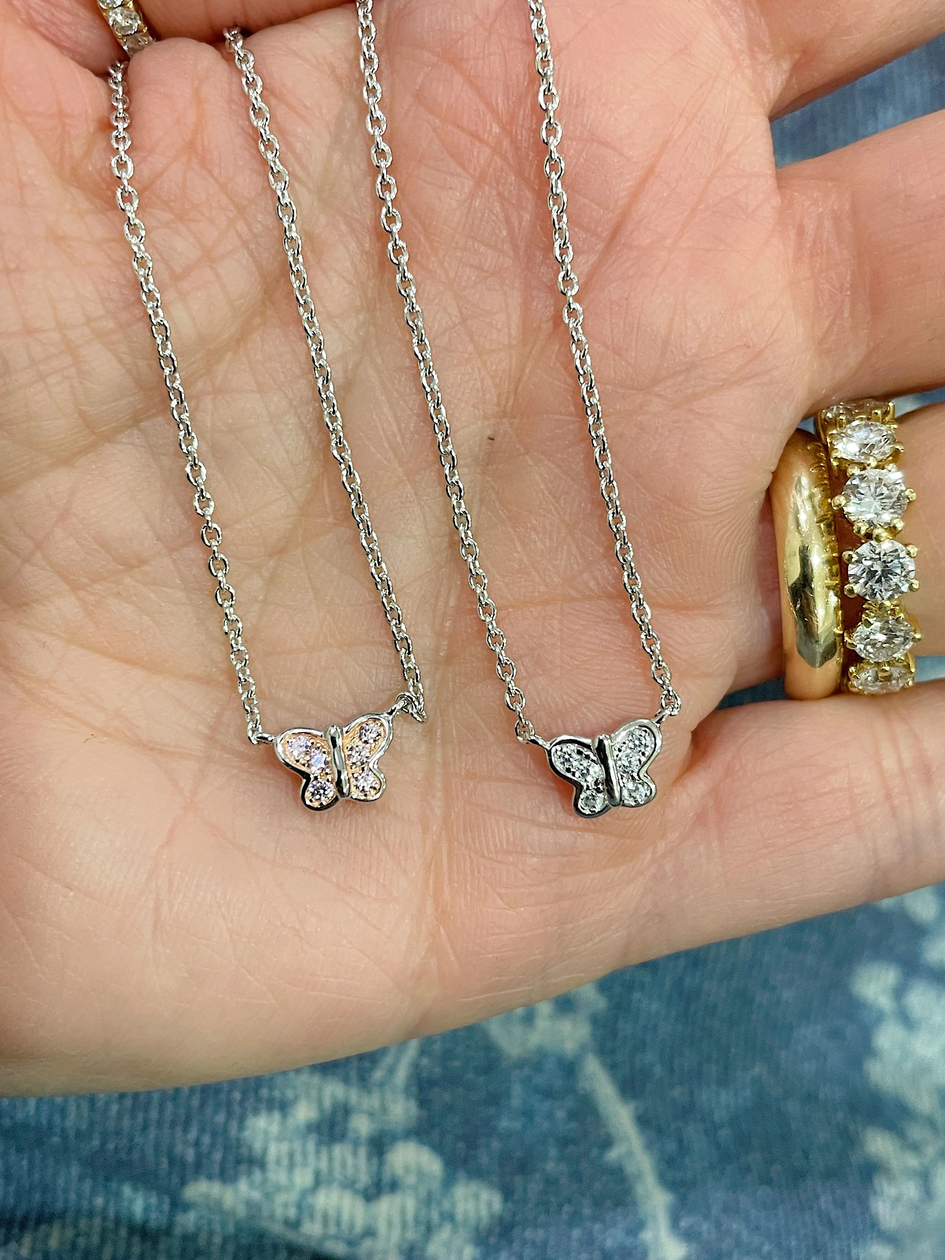 Sterling Silver Butterfly Necklace - Image 4
