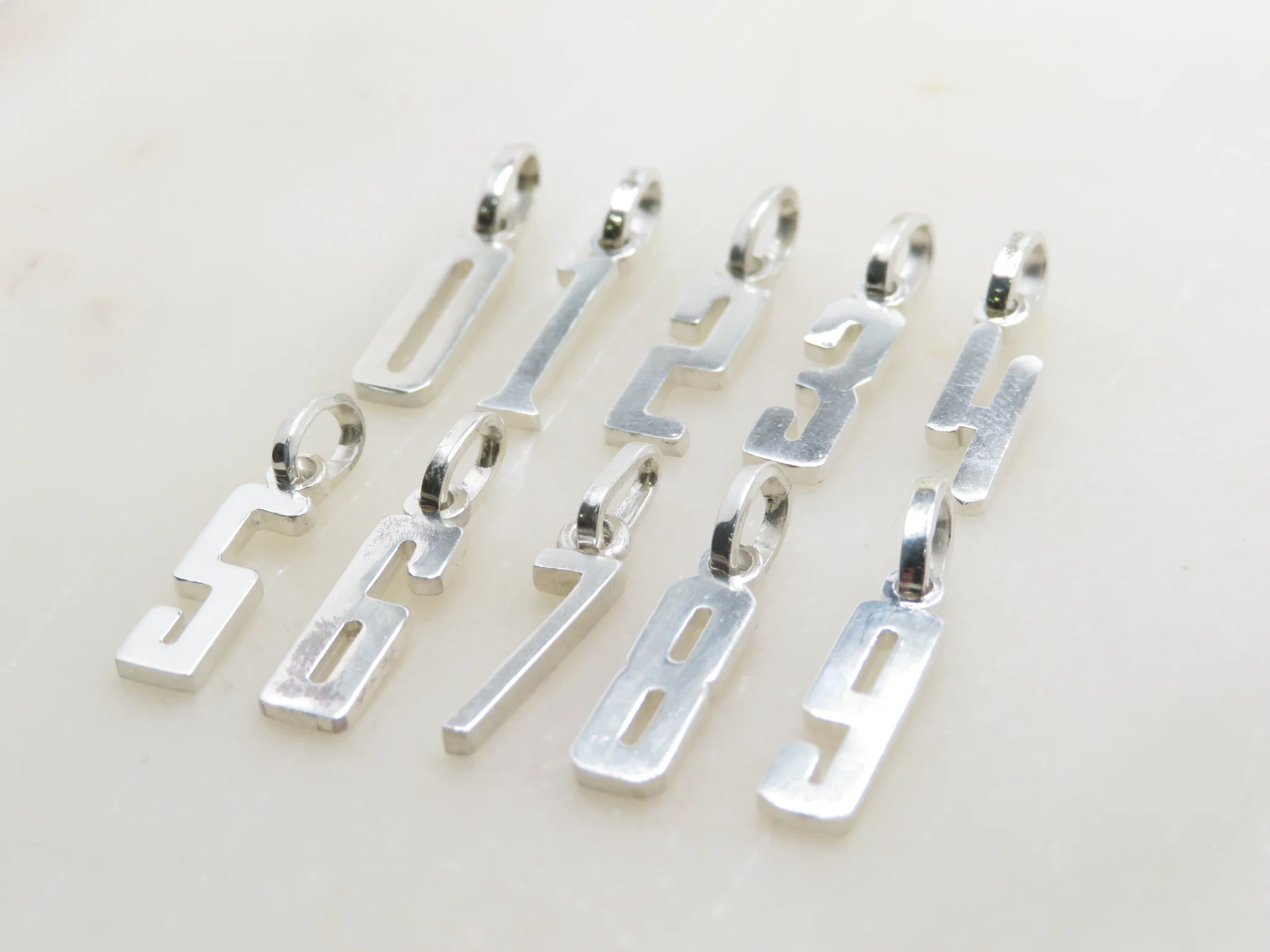 Sterling Silver Custom Jersey Number - Image 15